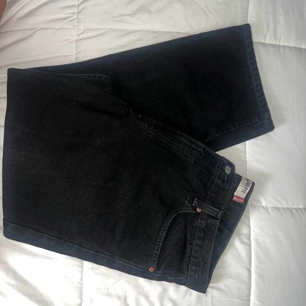 Levi's Black Straight Leg Pants